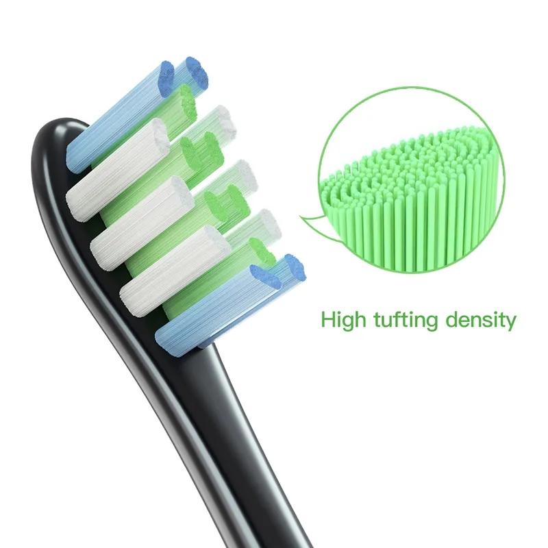 XiaomiFor Oclean Flow/X/ X PRO/ Z1/ F1/ One/ Air 2 /SE Brush Heads Soft DuPont Sonic Toothbrush Vacuum Bristle 7pcs Replacement Heads