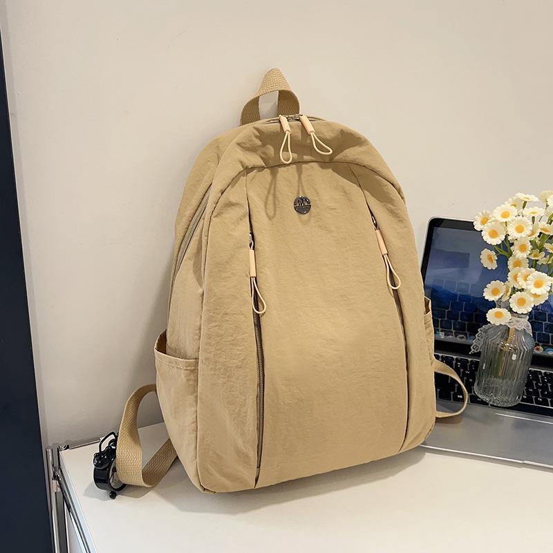Schoolbag Ultra Light Puff Waterproof Nylon Bag Versatile Fashion Backpack Women, Simple Travel Women Backpack