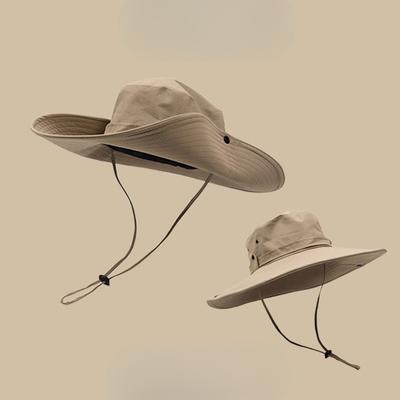 Fisherman Hat Women Summer Breathable Sun Protection Hat Outdoor Camping Sun Hat Hiking Mountaineering Hat Men
