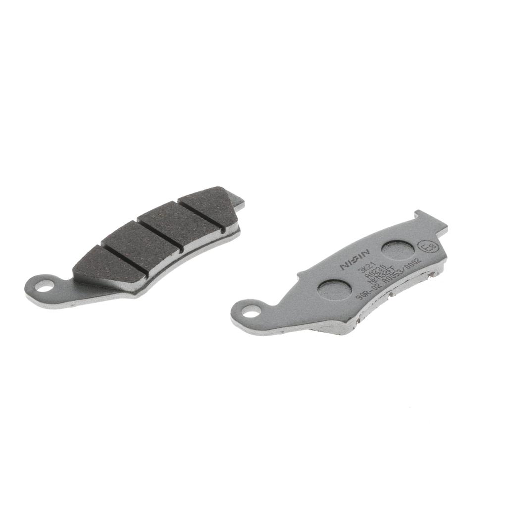 Nissin Brand Brake Pads BRAKE PAD Premium Pads Semi-Metal, Part Number: A0230, 1 Set, 2 Pieces of 2 Wheels, Motorcycles