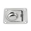 316 Stainless Steel Marine Boat Flush Pull Lift Ring Locking Recessed Locker Handle Yacht Hardware Accessories