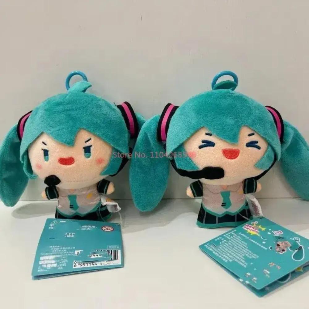 Gorący Oryginalny Dostępny Hatsune Miku Podwójny Kucyk Obrotowy Skaczący Ciągnięty Rozruch Zawieszka Lalka Fufu Ciekawa Modna Lalka Prezenty Urodzinowe
