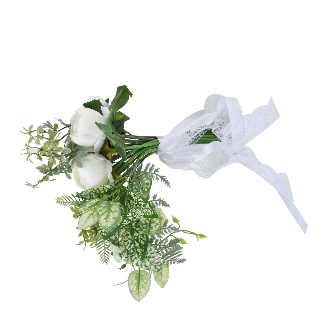 Hand Bouquet of Flowers Bride Wedding Simulation Wedding Photo Props Bouquet for Weddings Stages Living Rooms Bedrooms