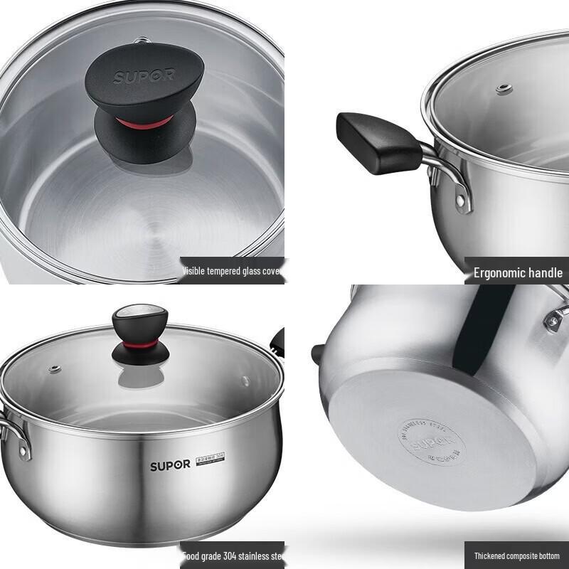 SUPOR 304 Stainless Steel Soup Pot