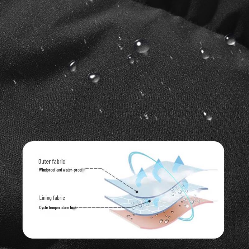 EASTERN CAMEL Unisex Winter Hooded Puffer Jacket