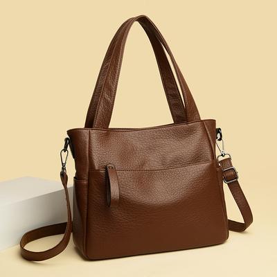Damen-Tragetasche Trend Große Umhängetasche All-Match Achseltasche Pendler Arbeit Schultertasche