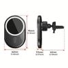 Magnetic Wireless Car Charger Vent Mount for Mag-Safe iPhone 15 14 13 12 Plus Pro Max Mini Magnet Car Charger 30W Mag Safe Ph