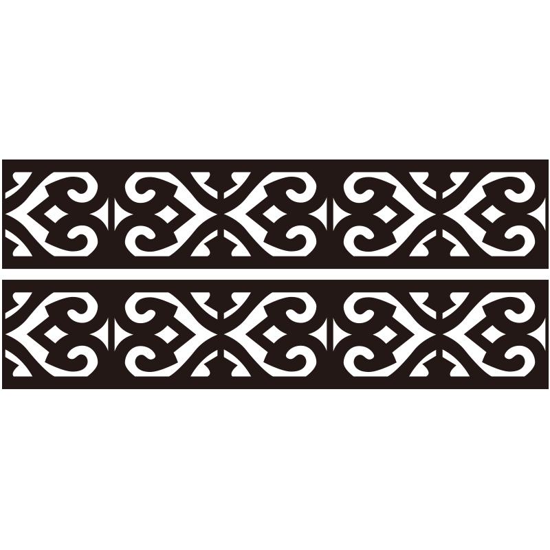 10pcs Building Border Acrylic Mirror Sticker Wall Art Home Removable DIY Decoration Irregular Mirror Wall Stickers Home Decor