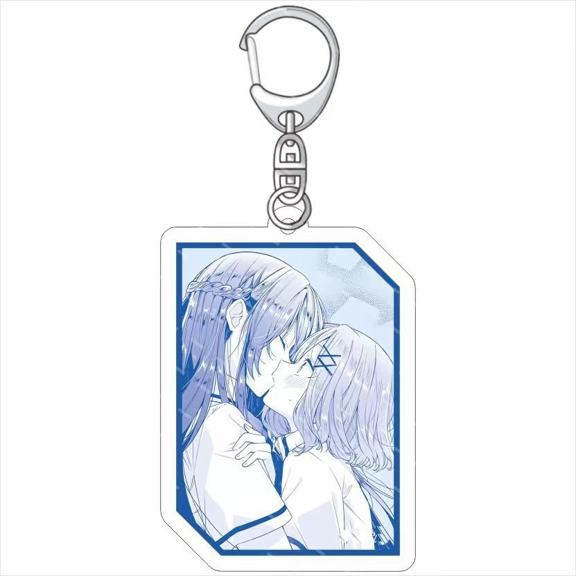 Anime Acrylic Keychain: 'How Could I Possibly Become Your Lover?'
