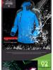 Unisex Outdoor Windproof Jacket - Single Layer, Lightweight, Waterproof Sportswear for Couples