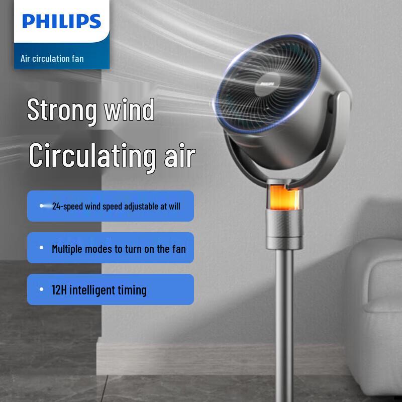 Philips ACR3244CFV Smart 3D Oscillating Air Circulator Fan CN plug (adapter included)