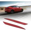 Rear Bumper Reflector Set for Tesla 2020-2023, Left and Right Red Reflector Replacement, ABS and PC Tail Light Reflector Lens, Replaces 1495817-00-C