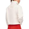 HOKA ONE ONE Ridgetop Half-Zip Fleece Color Block Stand Collar Pullover Women tops White 1141752-EGN