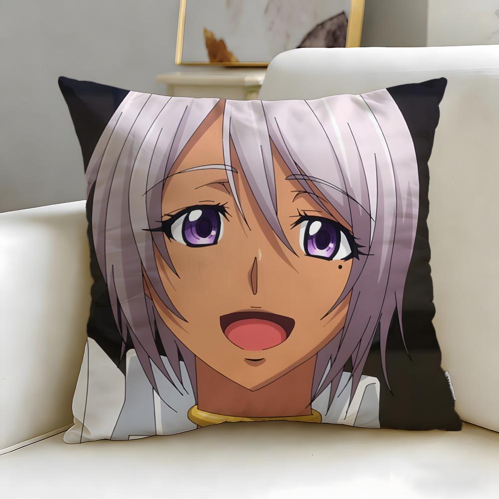 anime Plunderer Cushion Cover Soft EasyWash Pillow Case Versatile for Couch Bed Travel and Office