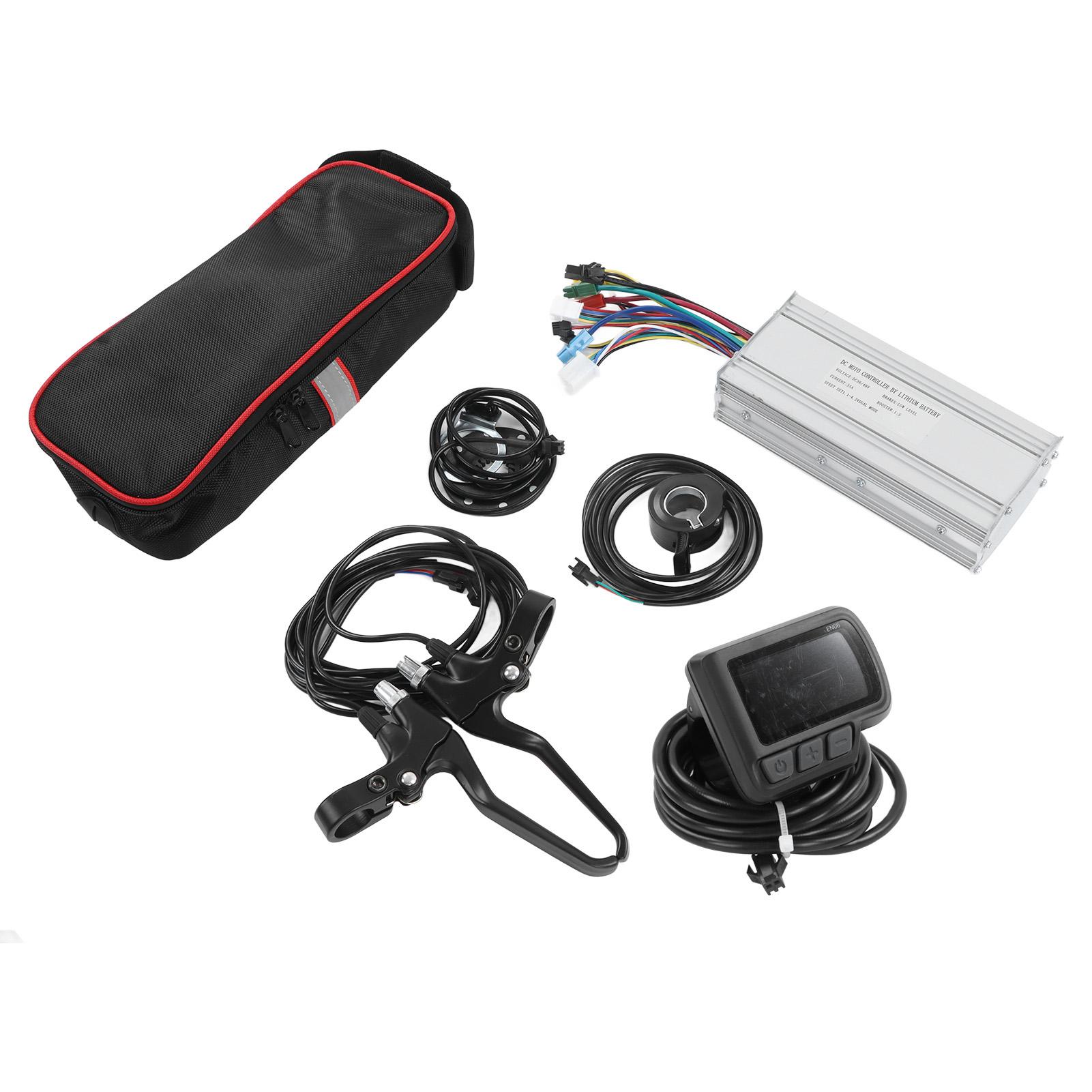 

35A Controller EN06 Panel with Thumb Throttle Power Assist Sensor Electric Bike Scooter Conversion