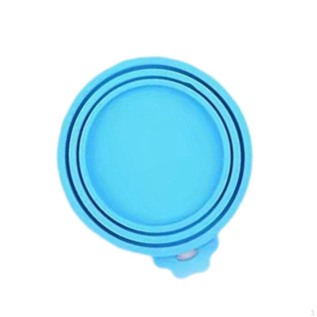 Food Can Cover Canned Lid Sealer Storage Tin Cap Fit Most Standard Size Seal Silicone