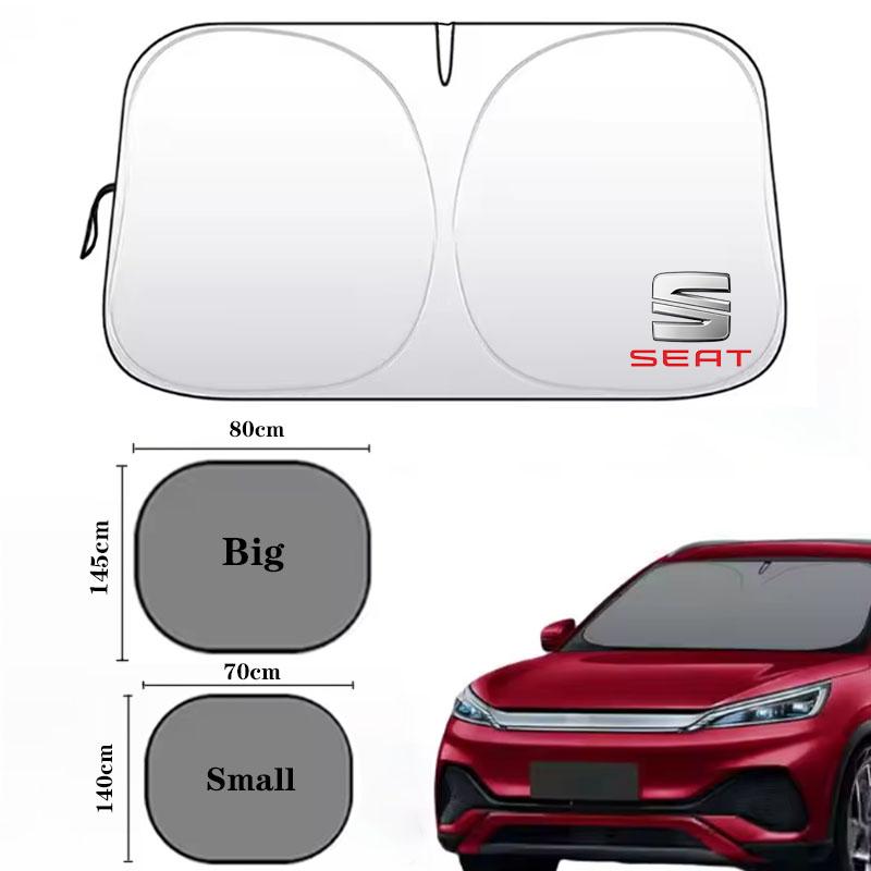 Wszp1 Parasol para Coche Cubierta Protección Solar Escudo UV Para Seat Leon 5f Ibiza 6l 6j Leon 1p Cojín Altea Xl Leon Mk Accesorios para Coche