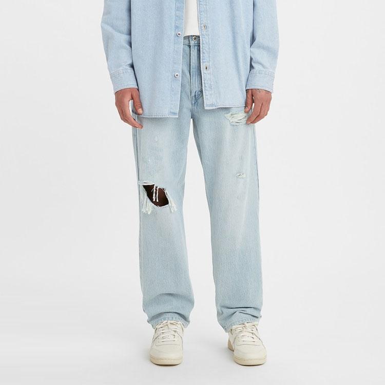 Levi's Jeans Men's Blue Moderate Ripped Pants A3421-0005