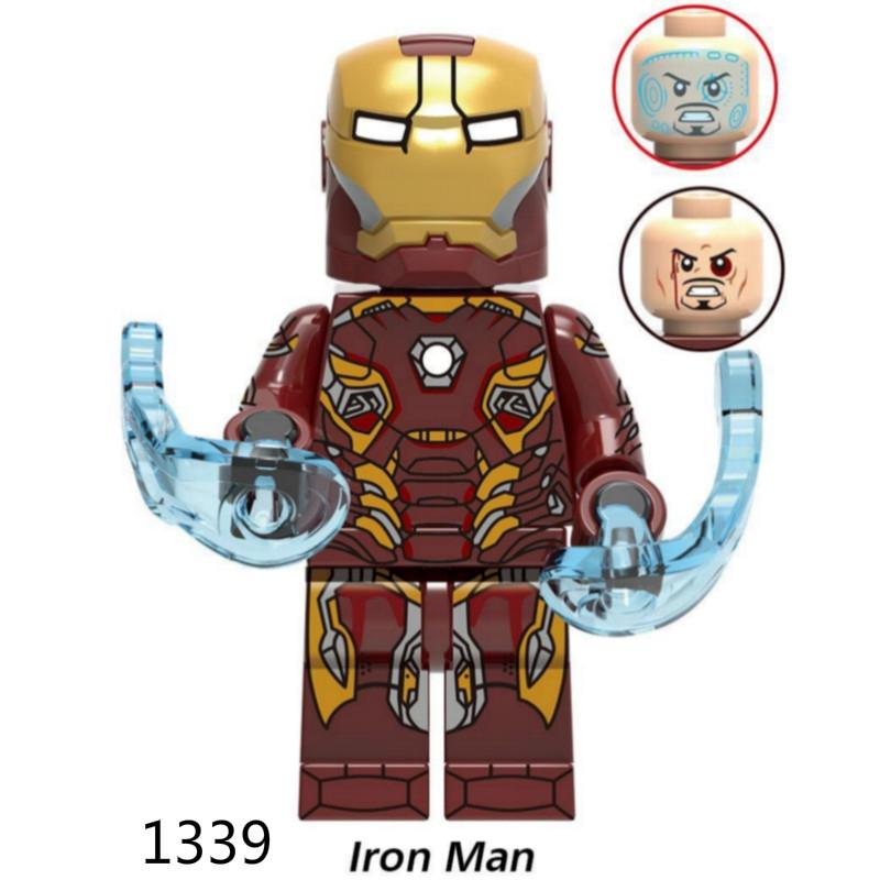 Avengers Endgame Iron Man Legions Ultron War Machine Bausteine MARK 33 Kinderspielzeug