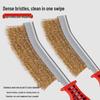 Copper-Plated Knife Wire Brush Set