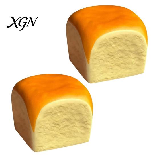 Durable Stress Toy Slow Rebound Hawaiian Bread Squeeze Soft Slow-Rising Decompression Relief Fidget Realistic Gadget for Kids Adults Tactile