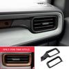 2pcs Side AC Vent Cover for Ford Maverick Pickup 2022 2023 2024 LHD Air Conditioning Outlet Trim Decoration Sticker Accessories