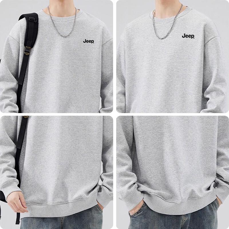 JEEP Men's Heavyweight Crewneck Sweatshirt