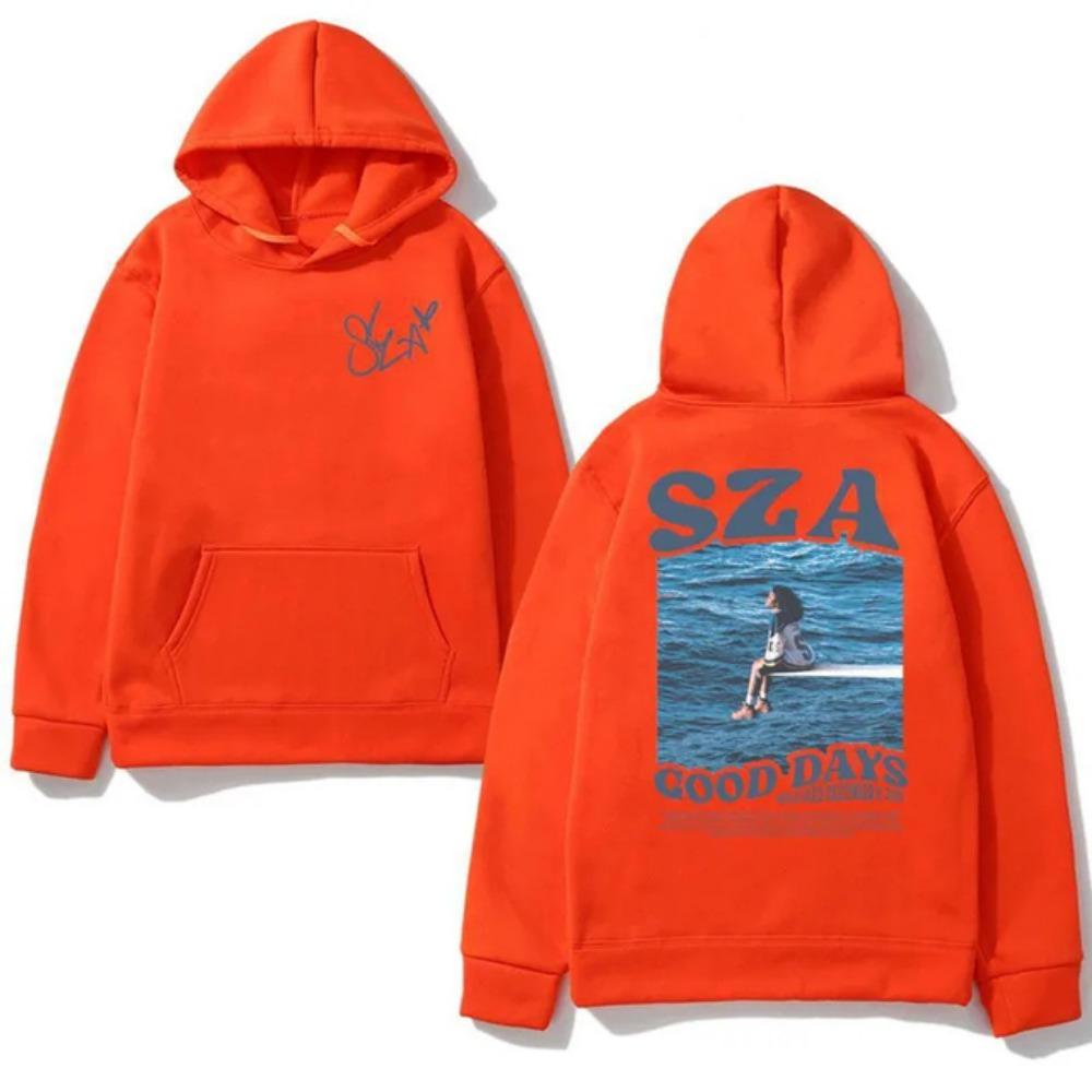 Men's and Women's Spring Hooded Sportswear Printed Hooded Sportswear Music Album Hip-hop Neutral Streetwear Y2K Clothing