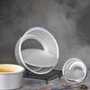 1Pc Aluminum Alloy Round Pork Pie Dish DIY Making Cakes Silver Mini Cake Tins Small Pans Mold