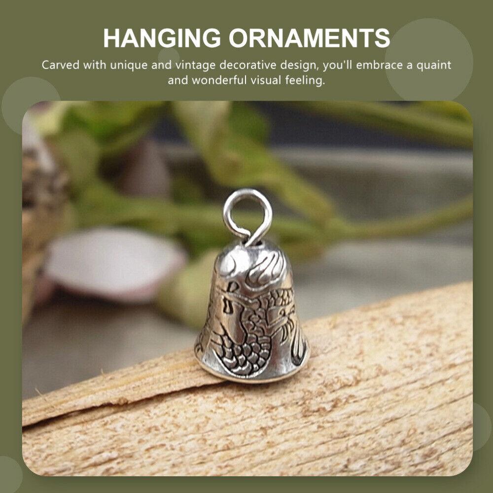 

10 шт. серебристый браслет, ювелирные аксессуары, сплав «сделай сам», мобильное ожерелье, кулон-колокольчик, украшение для дома