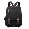 Retro Canvas Casual Plus Large Backpack Student Computer Backpack Business Zipper Strap Travel Cycling Bag