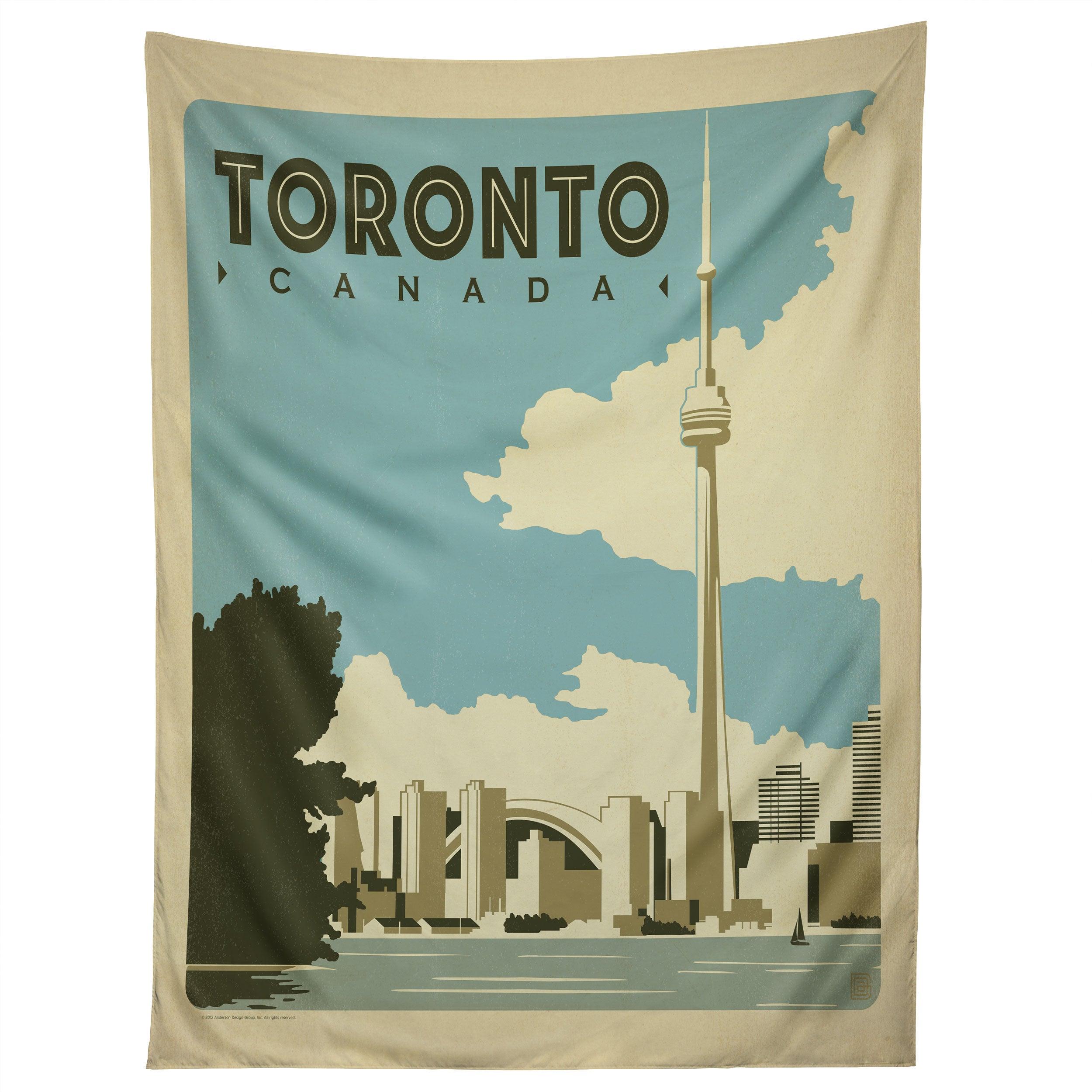 TORONTO tapestry 75x100