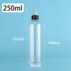 PET Jelly Bottle with Rotating Cap - Liquid Pigment Dropper, Refillable, Available in 60/80/100/200ml Sizes