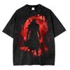 2026 Neues Top Mode Action Rollenspiel Blood Borne Peripherieartikel Print T-Shirt Vintage gewaschen Herren Damen Baumwolle Locker Übergröße T-Shirt Kurzarm Top