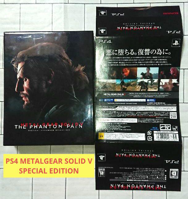 

[USED] PS4 METALGEAR SOLID V Special Edition