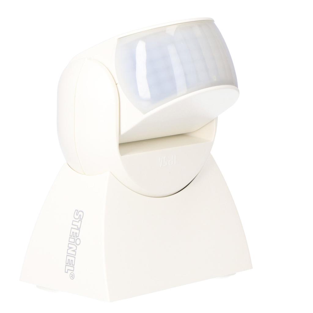 Steinel IS1 White Motion Sensor, Surface-mounted, 10m Range, 120° Angle, IP54