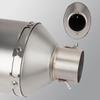 Stainless Steel 51MM Exhaust Pipe Striker for Motorcycle Modification