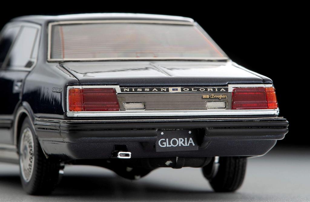 TOMYTEC Ignition Model X TOMYTEC Scale Nissan Gloria HT 280E Navy Blue First Order Limited Finished Product 1/43 T-IG4326 Brougham, (Manufacturer's