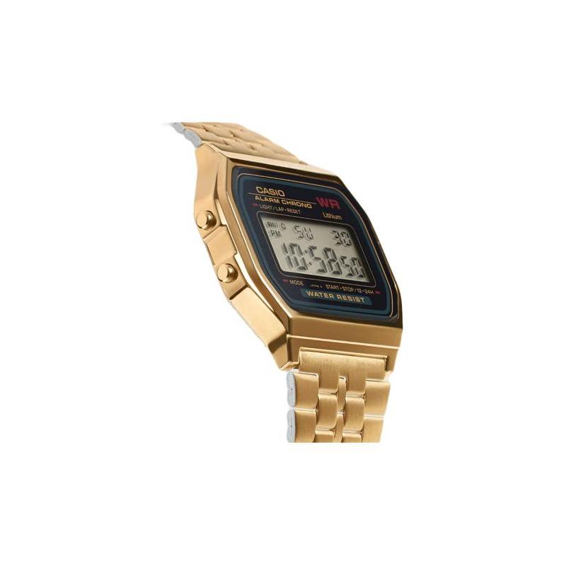 Casio YOUTH series - small metal squares, fashionable, retro, trendy, business casual, versatile small squares, LCD display square, A159WGEA-1DF