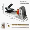 Woodworking Pocket Hole Jig: Angled Hole Drilling Locator by Wo Yifang