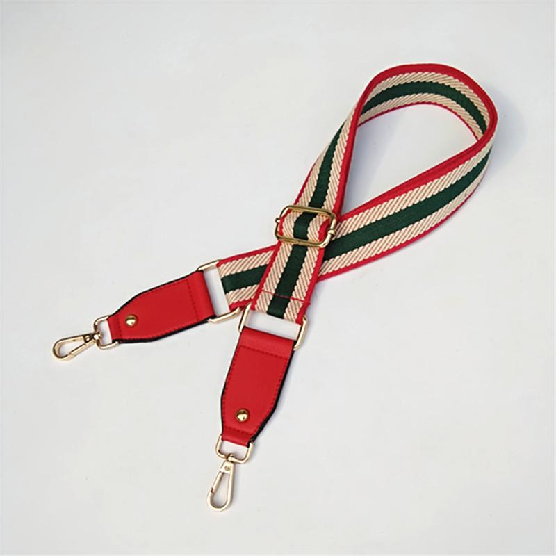 Wide Shoulder Strap Accessories Color Bag Replacement Adjustable Strap One Shoulder Oblique Cross Ethnic Style Bag Strap New