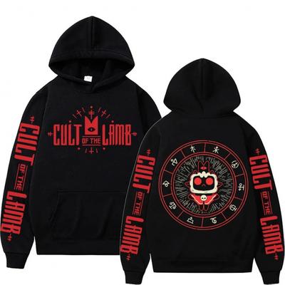 Anime Cartoon Game Cult of The Lamb Hoodie