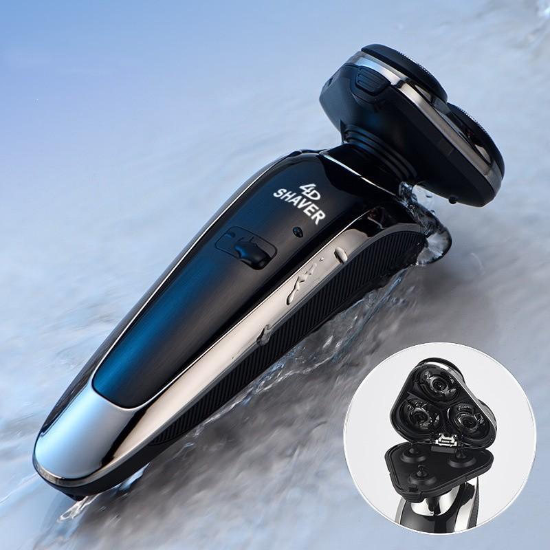 Shaver Full Electric Body Wash Usb Charging Portable Style Three Head Shaver