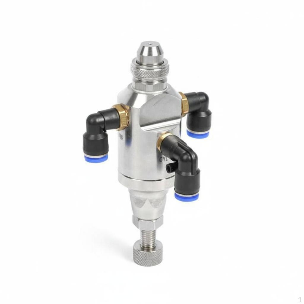 AntiDrip Aerosolizer Nozzle Fine Mist Air Aerosolizing Stainless Steel Industrial Equipment