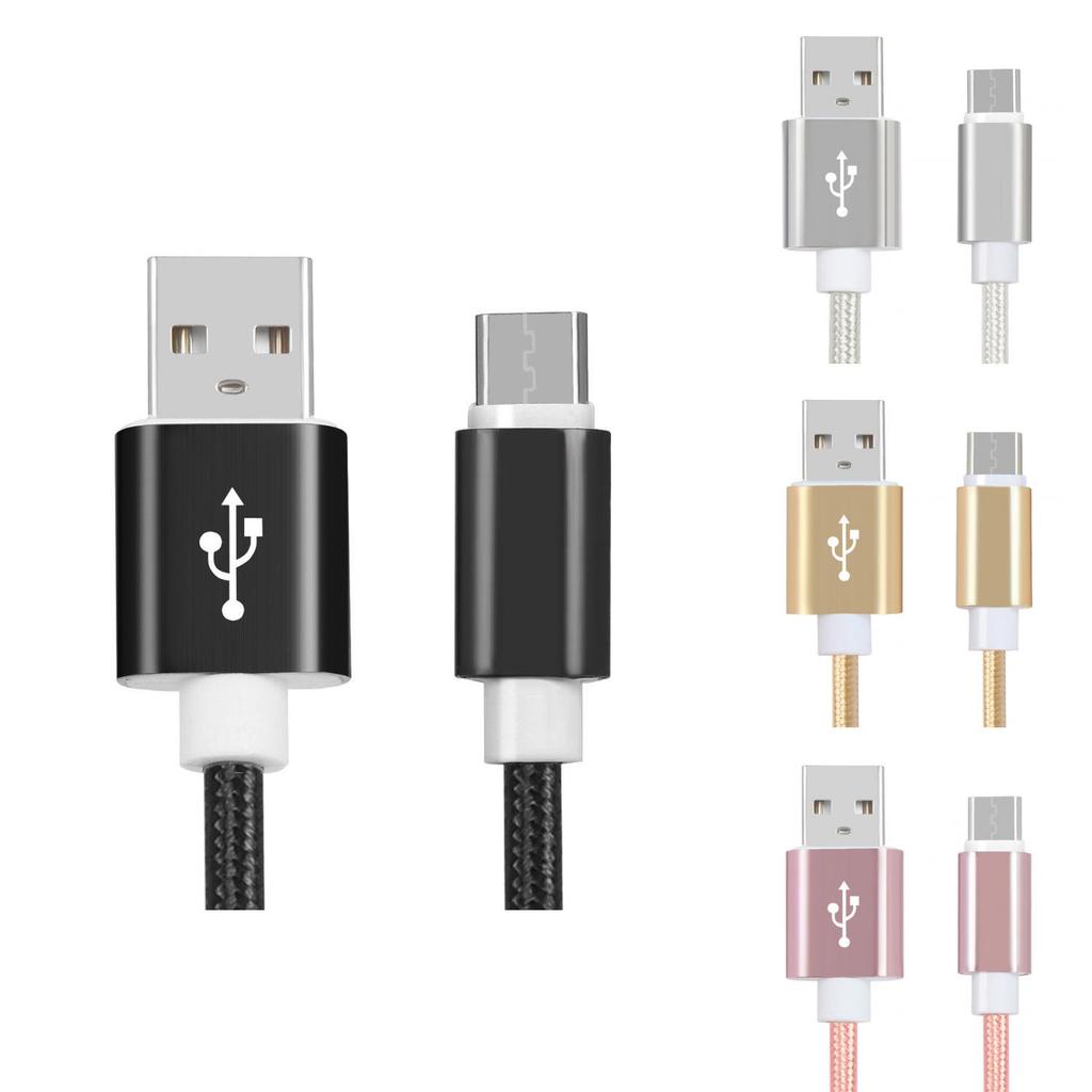 Langlebiges und stilvolles Nylon Stark geflochtenes Seil USB-C Typ-C 3.1 Daten-Synchronisations-Ladekabel