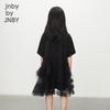 JNBY Girls' Summer A-Line Shirt Dress