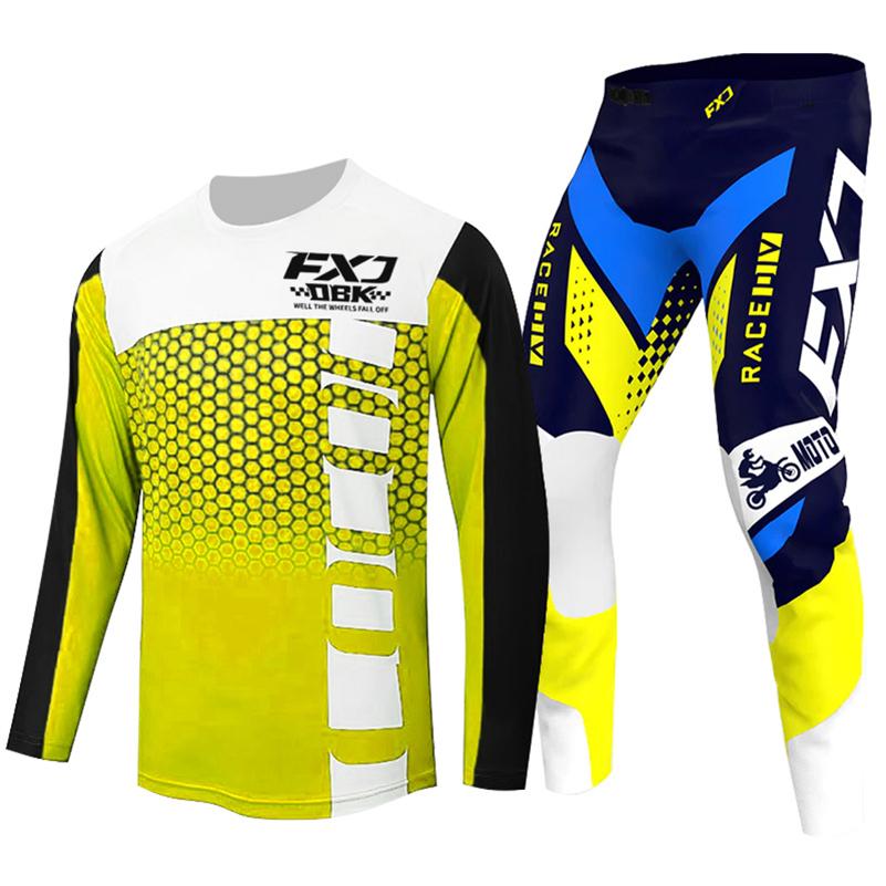 Motocross-Ausrüstungsset für Kinder 4 5 6 7 8 9 10 11 12 13 Jahre Jugend Kind Motorrad Junge Mädchen Jersey Hose Kits Rennanzug Offroad Enduro MX MTB