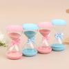 1Pc 10 Minutes Colorful Hourglass Sandglass Children Kid Gift Toy Sand Timer Hour Glass Home Decoration Sand Clock