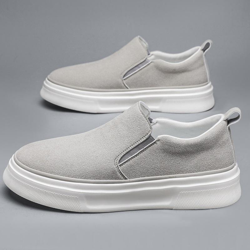 Trend New Arrival Luxury Men's Slip On Loafter Casual Leather Shoes Male Walking Sneakers Tenis Masculino Zapatos Hombre