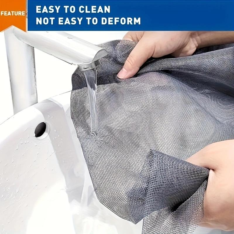 DIY Large Size Window Screen, Adjustable Flexible Fiberglass Screen Door Mesh,Small Insect Screen, Replacement Kit for Patio